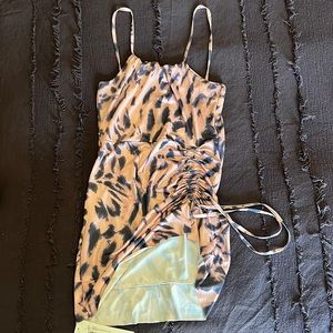 Printed Mini Dress